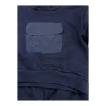 IL GUFO completo 2 pezzi felpa-pantalone tinta unita Blu per Neonato A24DP507M0107 BLU IL GUFO 