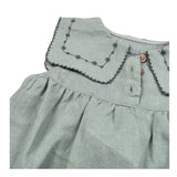 Play Up Abito Giromanica Tinta Unita per Neonata PA022AQ1451 VERDE PLAY UP 