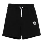 Msgm Bermuda In Felpa Tinta Unita con Logo per Bambino S5MSJBBE281 NERO MSGM 