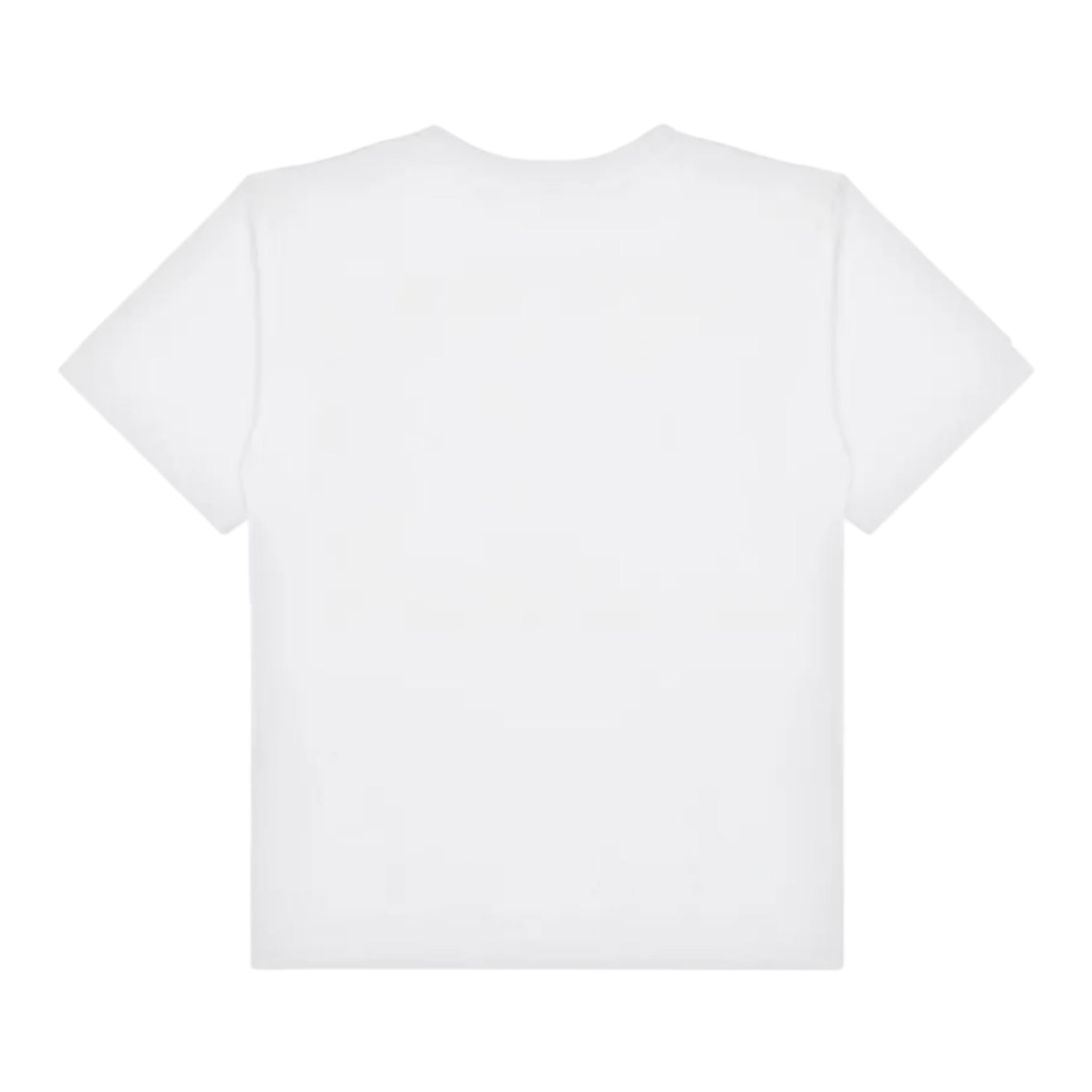 Moschino T-Shirt Tinta Unita con Stampa per Bambina HAM06R BIANCO MOSCHINO 