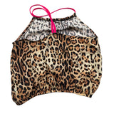 4Giveness Top tinta unita con Fantasia Maculata Marrone per Bambina FGCG3932X MARRONE 4GIVENESS 