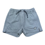 K-Way Costume Bermuda Tinta Unita con Fantasia A Righe per Bambino K71426W BIANCO K-WAY 