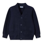 MAYORAL cardigan tinta unita con bottoni in contrasto Blu per Bambino 4348X BLU MAYORAL 