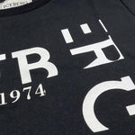 Iceberg T-Shirt Girocollo Tinta Unita con Stampa per Bambino TSICE5100J NERO ICEBERG 