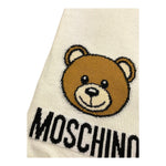 MOSCHINO coperta tinta unita cn ricamo orso Panna per Neonato MUB00E PANNA MOSCHINO 
