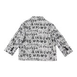 John Richmond Giacca Tinta Unita Logata per Bambino RBP24146GCHB BIANCO JOHN RICHMOND 