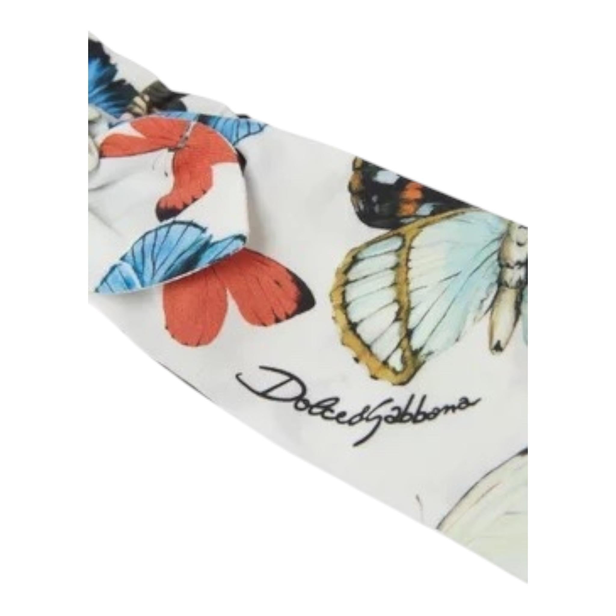 Dolce & Gabbana Fascia Tinta Unita con Fantasia per Neonata LN5H08 BIANCO DOLCE & GABBANA 