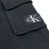 CALVIN KLEIN pantalone modello tuta tinta unita Nero per Bambino IB0IB02199 NERO CALVIN KLEIN 