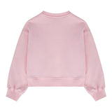 Iceberg Felpa Girocollo Tinta Unita con Logo per Bambina MFICE5151J ROSA ICEBERG 
