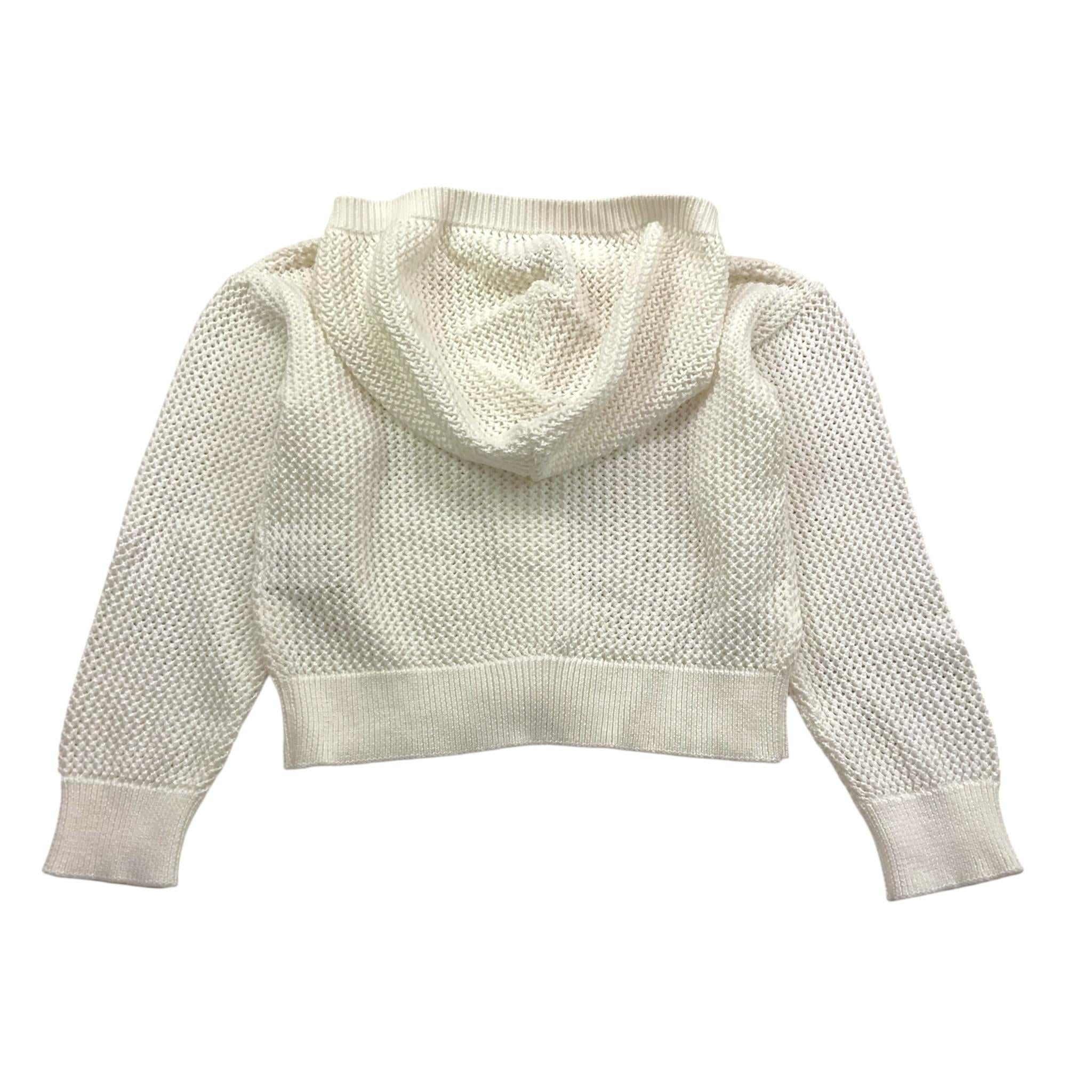 Eleventy Cardigan Tinta Unita Traforato per Bambino EU9A30 BIANCO ELEVENTY 