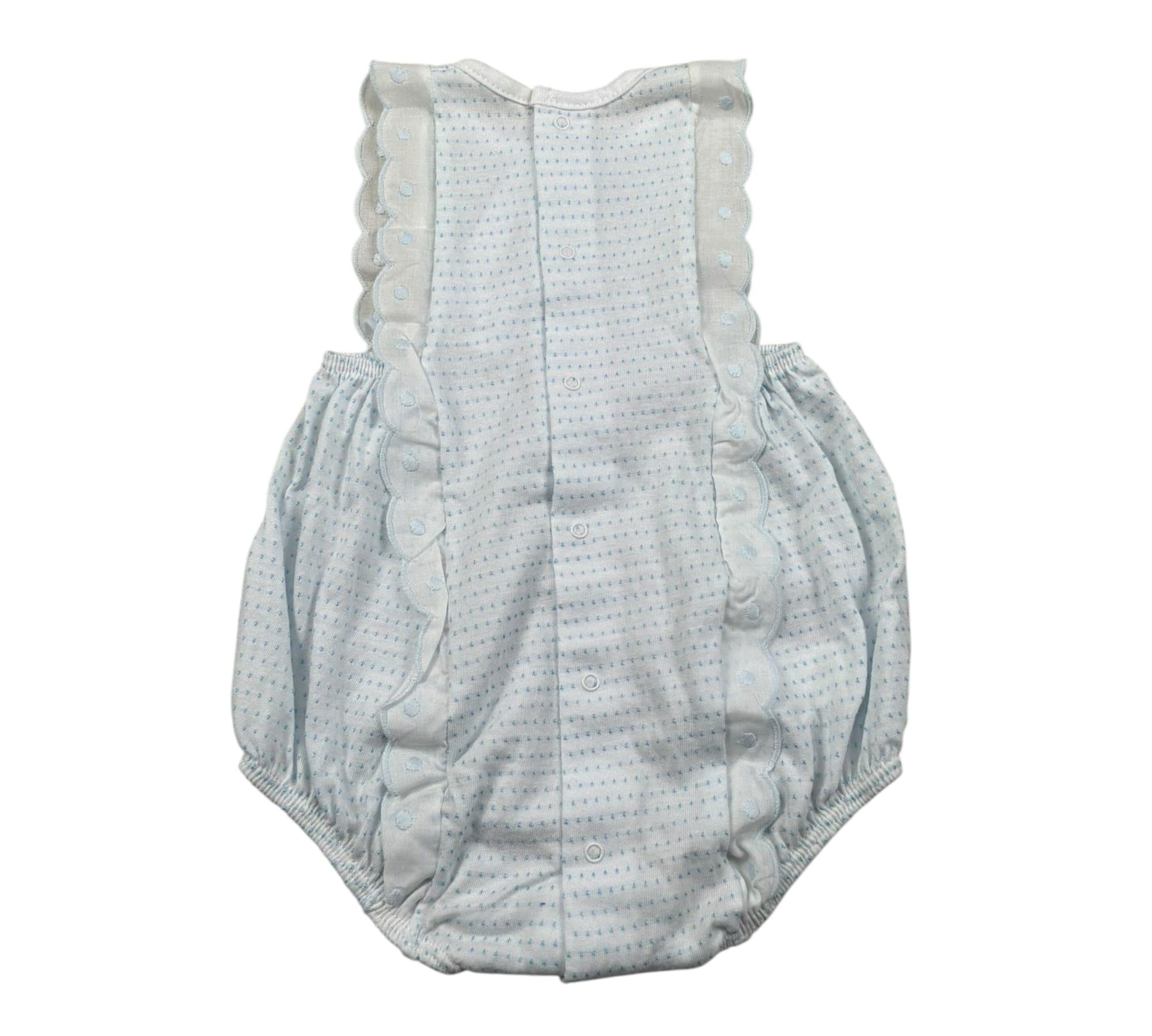 Calamaro Pagliaccetto Giromanica Tinta Unita per Neonata 32294 BIANCO CALAMARO 