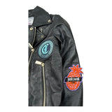 Just Cavalli Giubbino Ecopelle Tinta Unita per Bambino JGP260205GB NERO JUST CAVALLI 