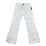 Just Cavalli Jeans Tinta Unita Modello Zampa per Bambina JGP26047PA BIANCO JUST CAVALLI 