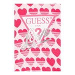 Guess Felpa Chiusa Girocollo Tinta Unita con Stampe per Bambina K5RQ01KA6R4P98L ROSA GUESS 