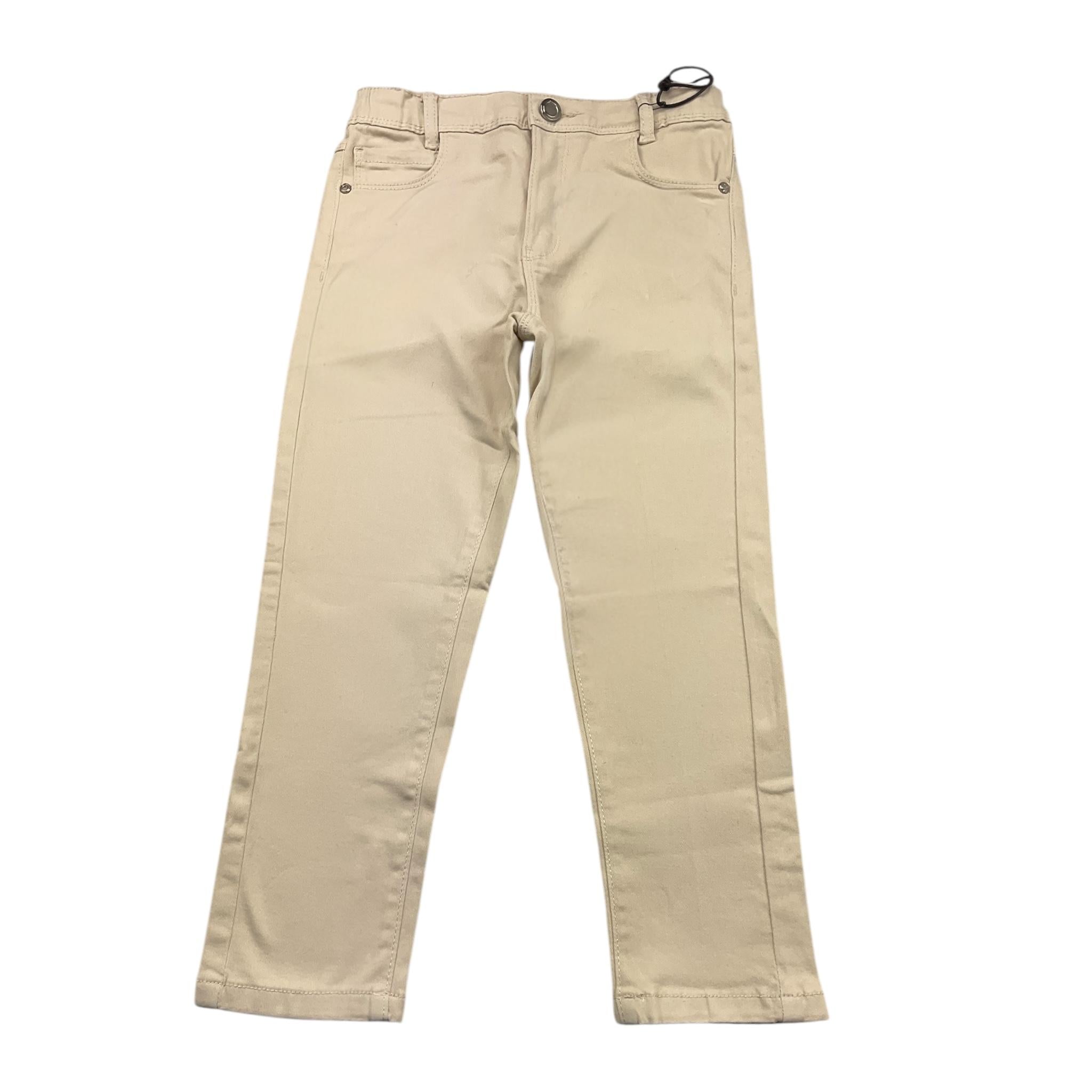 TRUSSARDI pantalone tinta unita con elastico in vita Beige per Bambino TIA24075PA BEIGE TRUSSARDI 