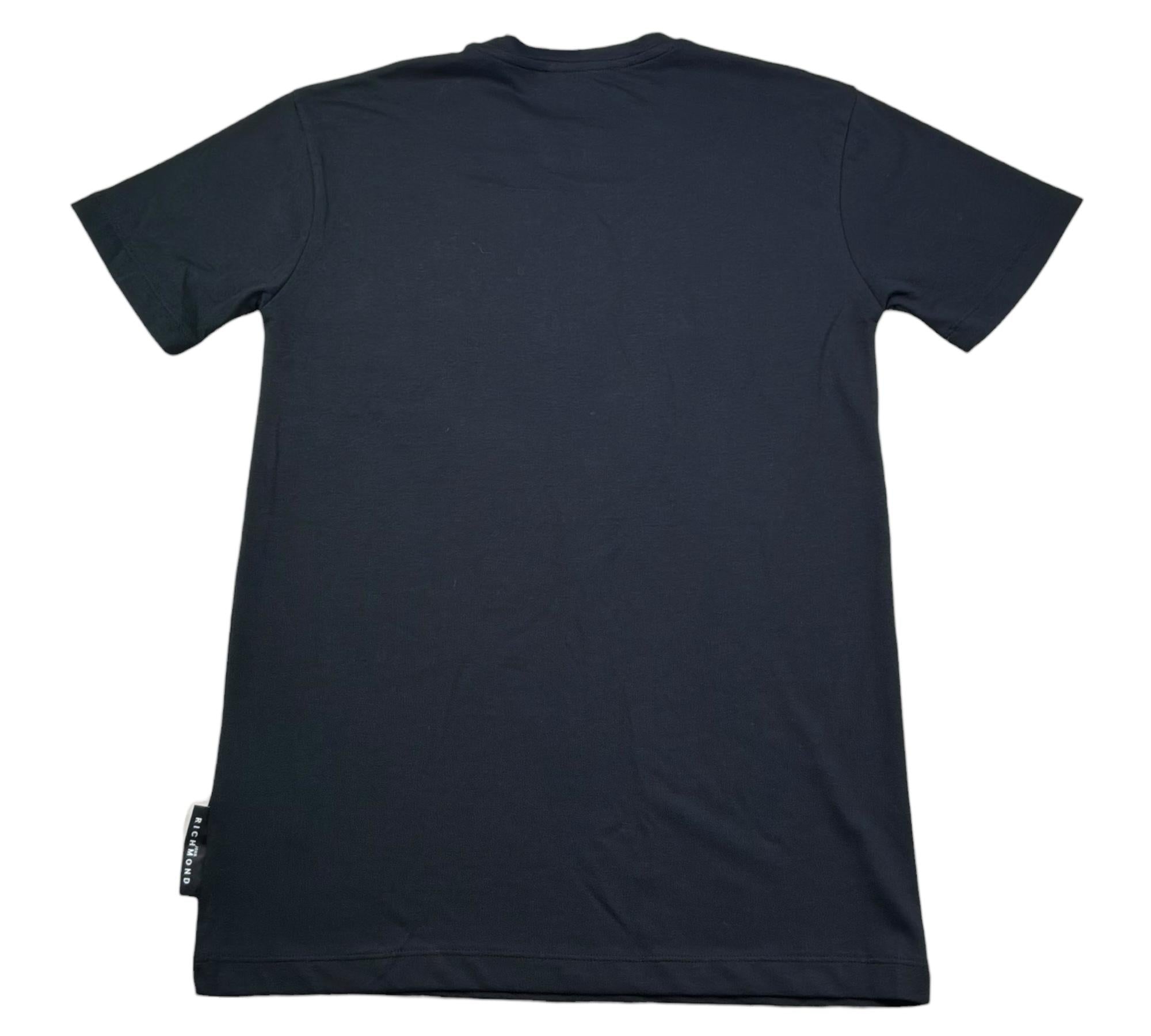 John Richmond Abito Mezza Manica Tinta Unita Brillantino per Bambina RGP26196VE NERO JOHN RICHMOND 