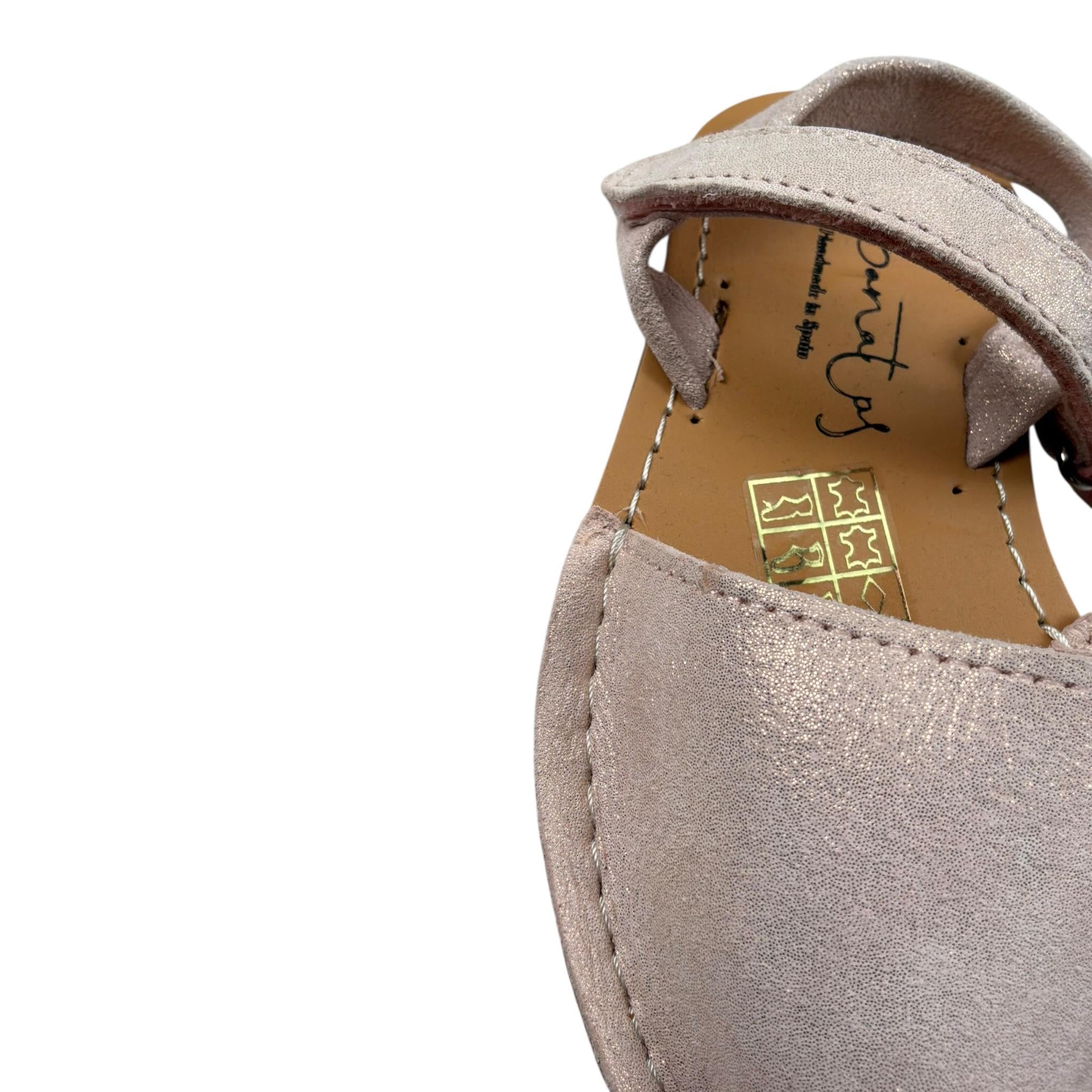 Eli  Sandalo Tinta Unita con Strappo per Bambina AE48603 ROSA ELI 