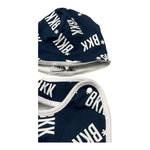 Bikkembergs Set Cappello Bavetta Tinta Unita per Neonato BK0911 BLU BiKKEMBERGS 