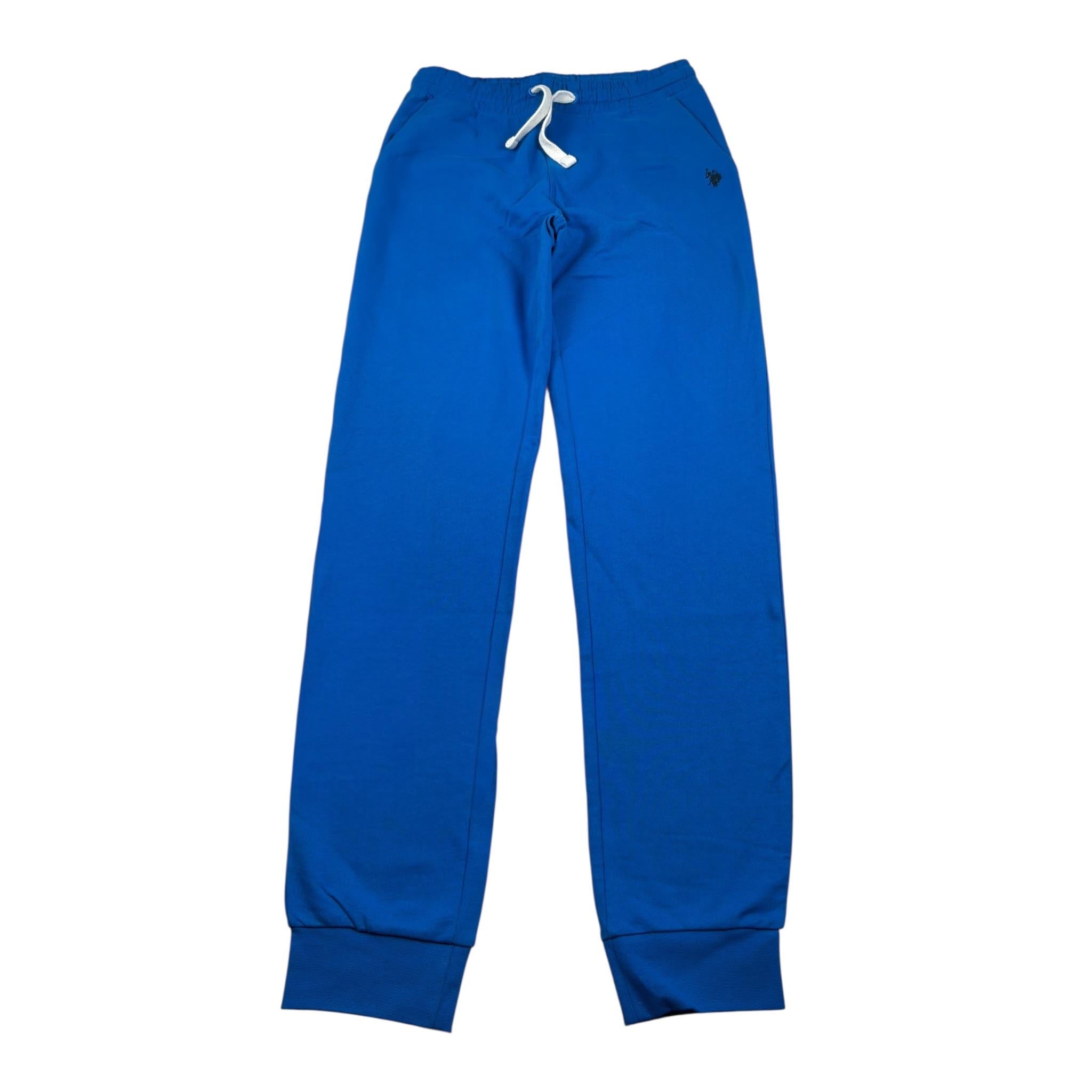 U.S. Pollo Assn Pantalone Modello Tuta tinta unita Cobalto per Bambino 52608 COBALTO U.S. POLLO ASSN 