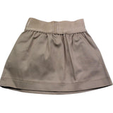 Trussardi Gonna Tinta Unita con Elastico In Vita per Neonata TIP26115G FANGO TRUSSARDI 