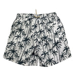 F**K Costume Tinta Unita Stampa Fantasia Palme per Bambino FJ25J03BA30X19 BIANCO F**K 