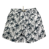 F**K Costume Tinta Unita Stampa Fantasia Palme per Bambino FJ25J03BA30X19 BIANCO F**K 