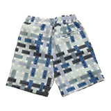 Cesare Paciotti Bermuda Multicolor Con Elastico In Vita Azzurro Per Neonato