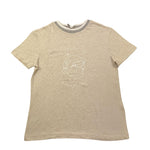 ELEVENTY t-shirt tinta unita con stampa Beige per Bambino EV8P31 BEIGE ELEVENTY 