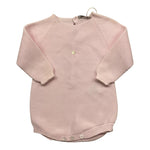 WEDOBLE pagliaccetto tinta unita manica lunga Rosa per Neonata V21033051 ROSA WEDOBLE 