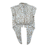 Relish Camicia Tinta Unita con Fantasia Maculata per Bambina RGP2403006001 BIANCO RELISH 