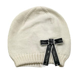 ELISABETTA FRANCHI cappello tinta unita con fiocco Panna per Neonata EGCP03 PANNA ELISABETTA FRANCHI 