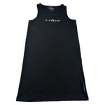 John Richmond Abito Giromanica Tinta Unita con Logo per Bambina RGP26003VE NERO JOHN RICHMOND 