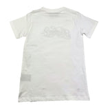 JOHN RICHMOND t-shirt girocollo tinta unita con stampa in contrasto Bianco per Bambino RBA25146TS BIANCO JOHN RICHMOND 