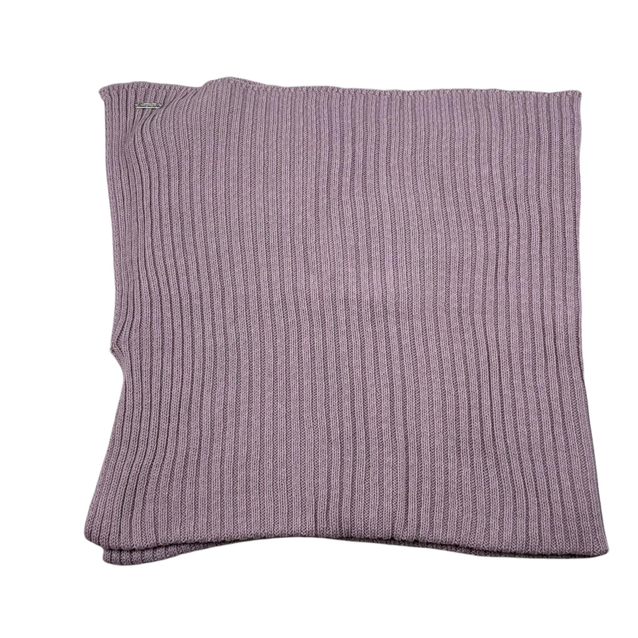 Cnd Coperta Tinta Unita con Logo per Neonata RRIR LILLA CND 