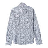 Sarabanda Camicia Manica Lunga Tinta Unita Stampa Fantasia per Bambino 08603 BIANCO SARABANDA 