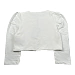 Please Giacca Tinta Unita per Bambina LG02042G49 PANNA PLEASE 