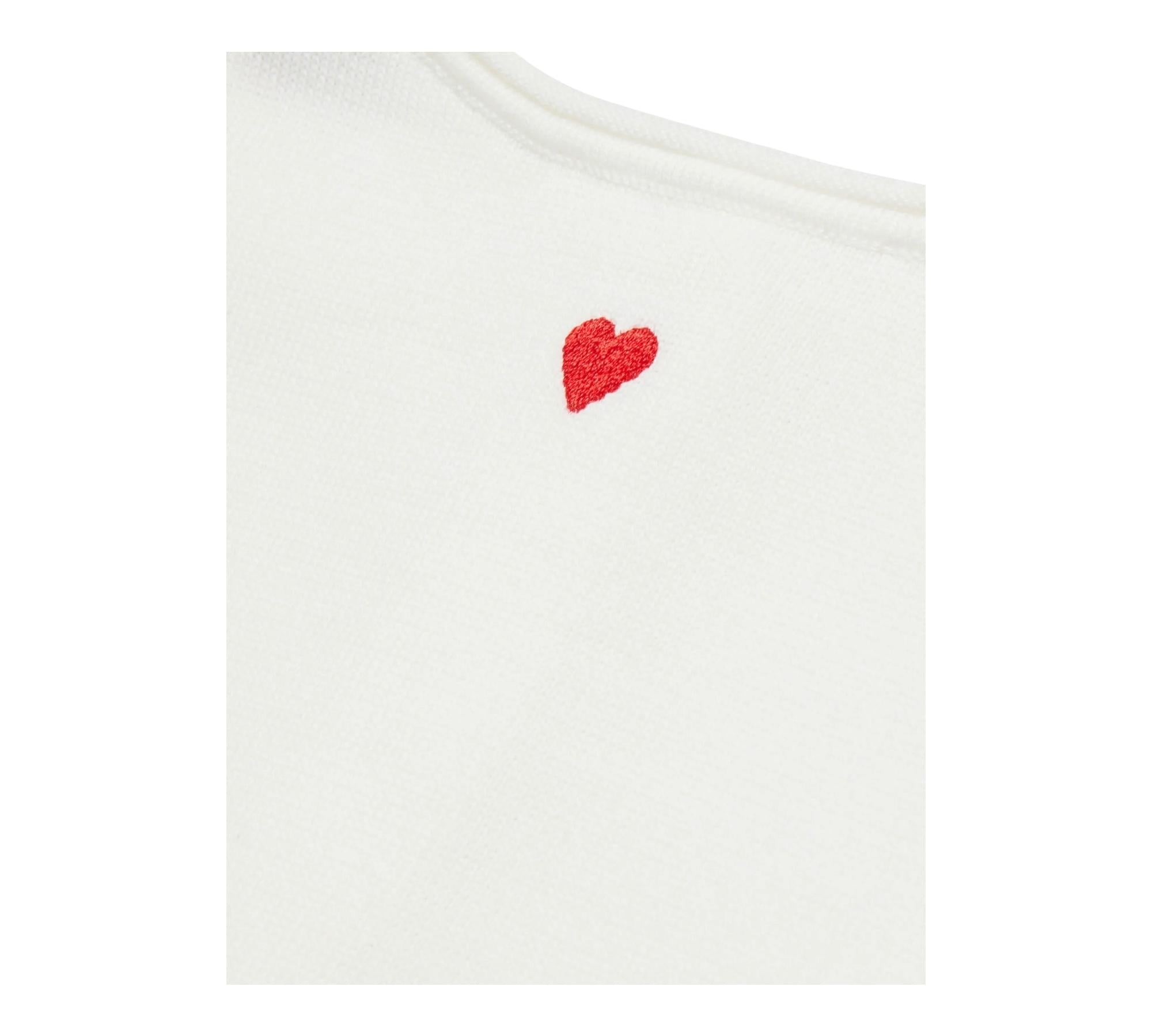 Max&Co. Maglia Girocollo Tinta Unita con Bottoni per Bambina MX0151 PANNA MAX&Co. 