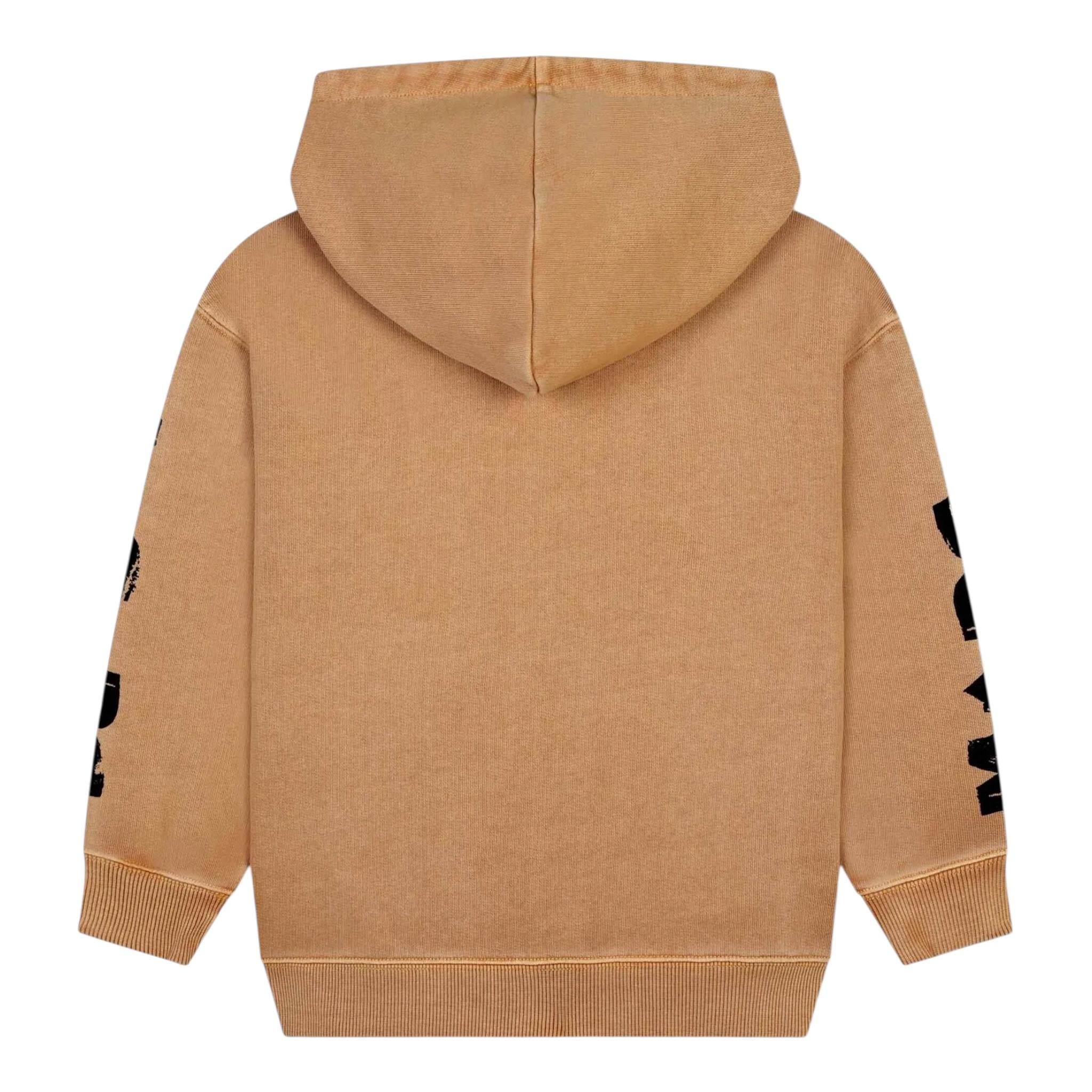 MARC JACOBS felpa tinta unita con zip e cappuccio Beige per Bambino W60260 BEIGE MARC JACOBS 