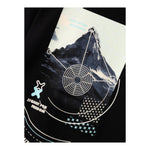 NAME.IT shirt girocollo tinta unia con stampa in contrasto Nero per Bambino 13234047 NERO NAME.IT 