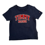 Tommy Hilfiger T-Shirt tinta unita con Stampa Blu per Neonato KN0KN01272 BLU TOMMY HILFIGER 