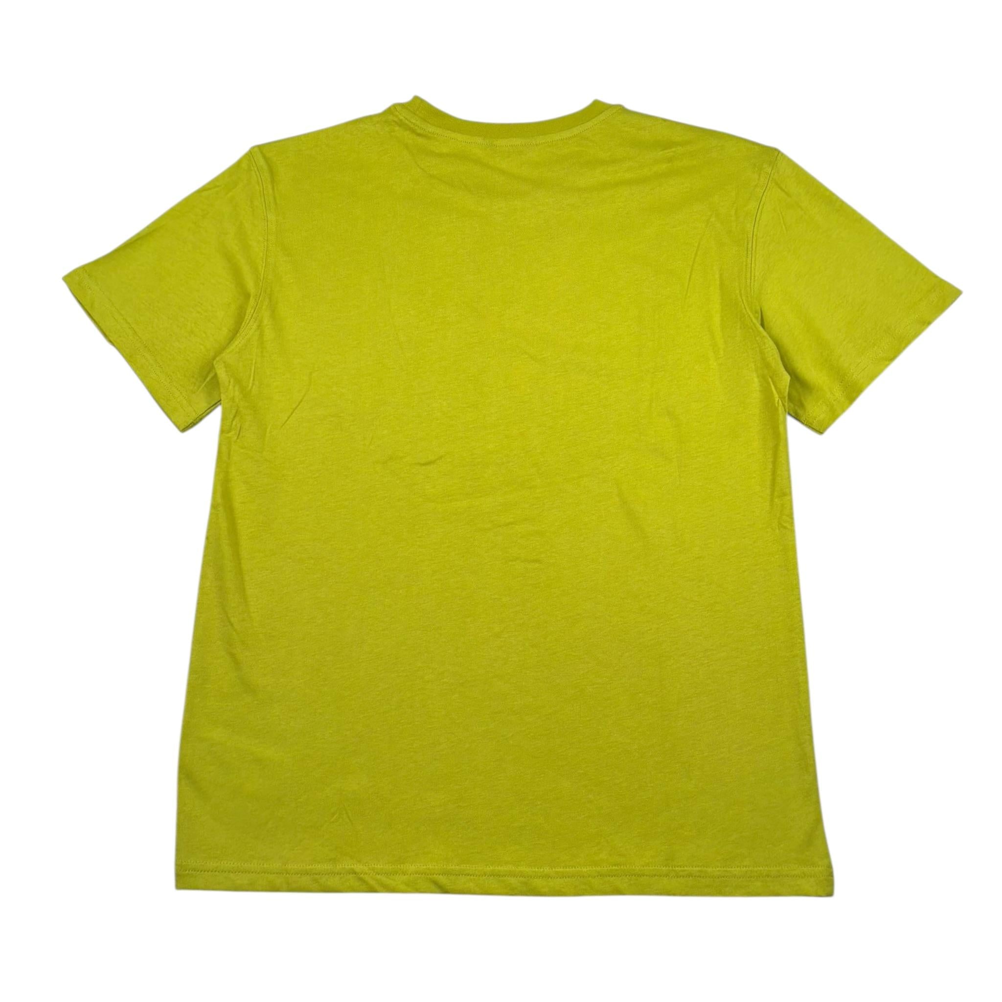 Refrigiwear T-Shirt Girocollo Tinta Unita con Logo per Bambino 121TRMJS25 VERDE REFRIGIWEAR 