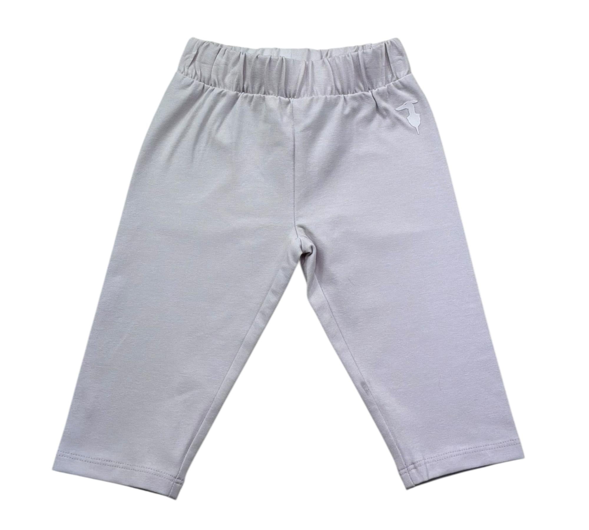 Trussardi Leggins Tinta Unita con Logo per Neonata TIP26023LE LILLA TRUSSARDI 