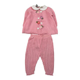 Marlu' Completo 2 Pezzi Maglia-Leggins per Neonata EP1119 ROSA MARLU' 