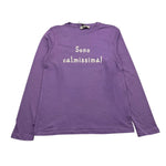 DIXIE shirt girocollo tinta unita cn stampa Lilla per Bambina LB35030G56 LILLA DIXIE 