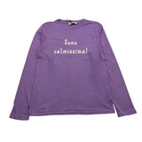 DIXIE shirt girocollo tinta unita cn stampa Lilla per Bambina LB35030G56 LILLA DIXIE 