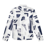 Antony Morato Camicia Tinta Unita con Fantasia Manica Lunga per Bambino MKSL00262 BIANCO ANTONY MORATO 