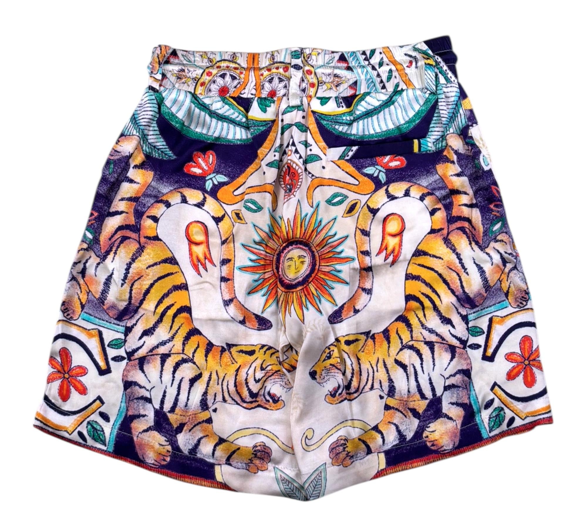 Just Cavalli Bermuda Stampa Fantasia con Elastico In Vita per Bambino JBP26079BE MULTICOLOR JUST CAVALLI 