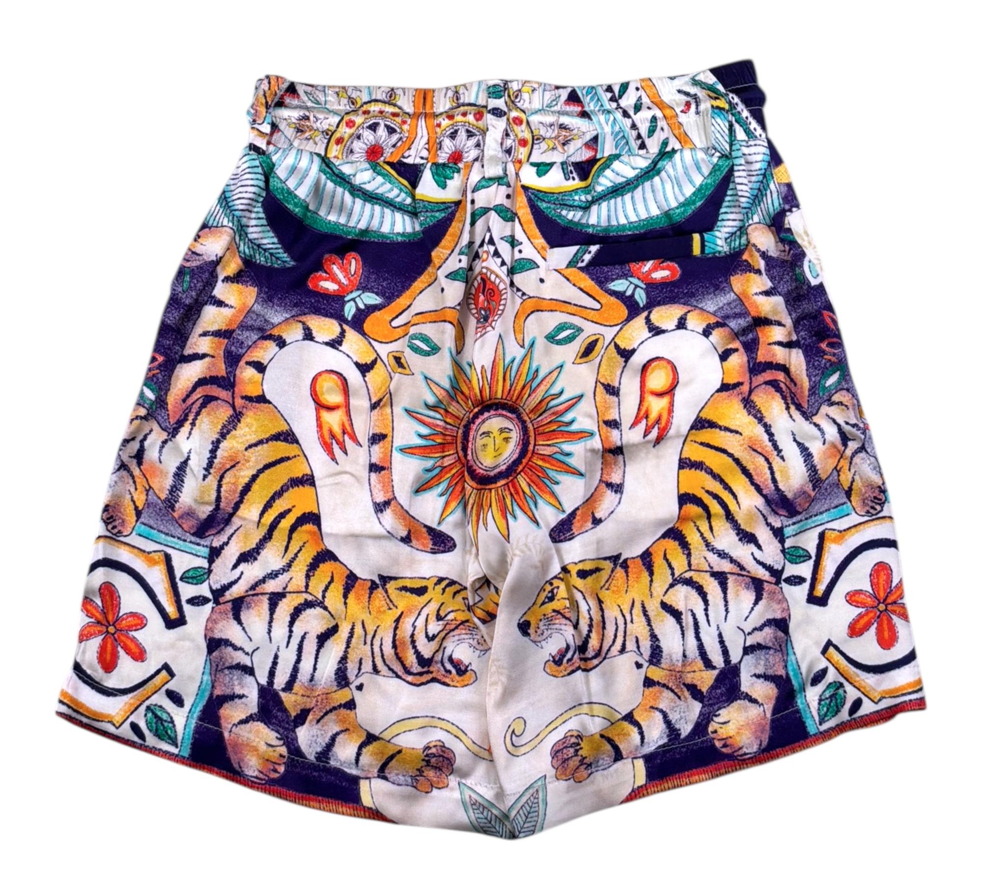 Just Cavalli Bermuda Stampa Fantasia con Elastico In Vita per Bambino JBP26079BE MULTICOLOR JUST CAVALLI 