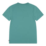 Levi'S T-Shirt Tinta Unita con Logo per Bambino 9E8157X VERDE LEVI'S 