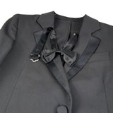 Over-D Completo Cerimonia 3 Pezzi Giacca-Papillion-Pantalone per Bambino OK415AB NERO OVER-D 